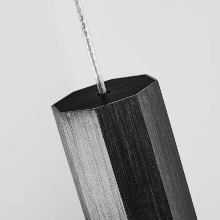 Suspension Freshwater LED Noir, 5 lumières