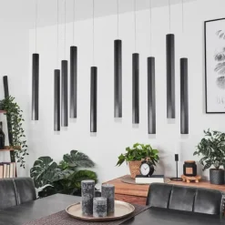 Suspension Freshwater LED Noir, 10 lumières