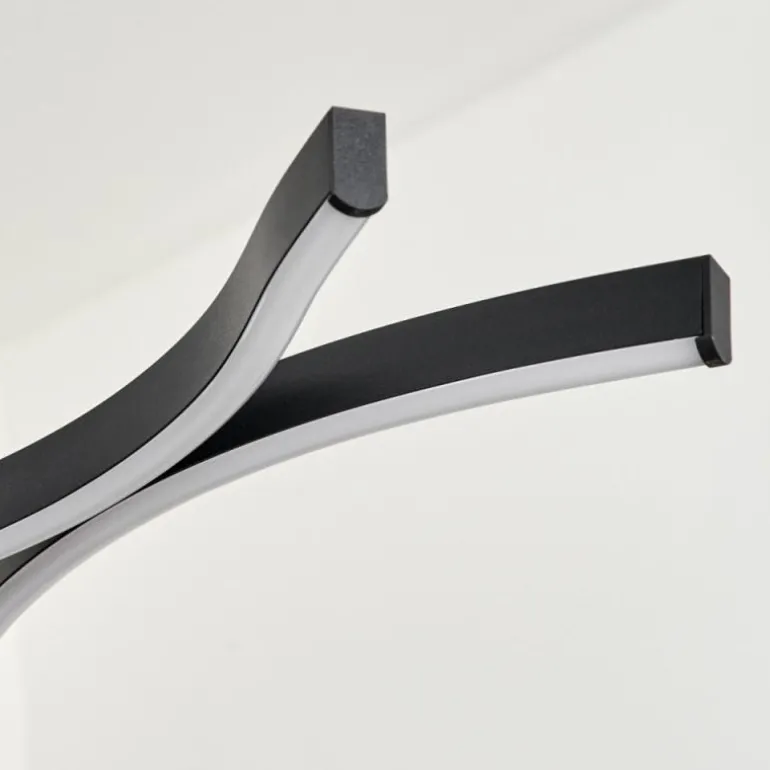 Suspension Fuliola LED Noir, 1 lumière