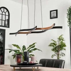 Suspension Fuliola LED Noir, 1 lumière