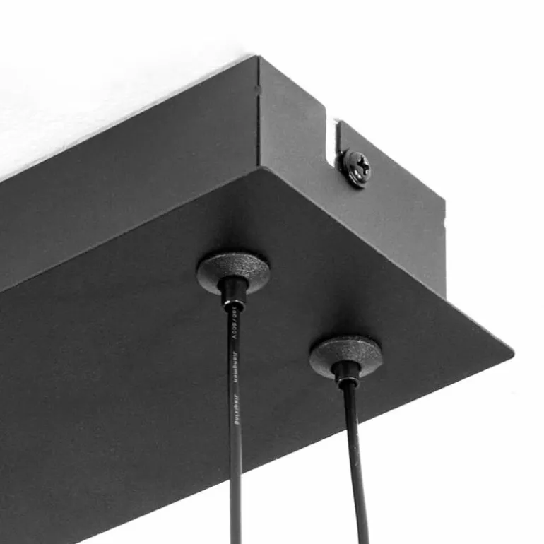 Suspension Fuliola LED Noir, 1 lumière