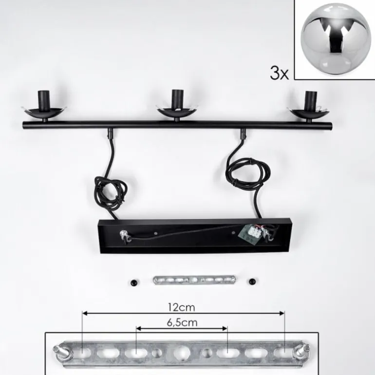 Suspension Gastor Fumé, 3 lumières
