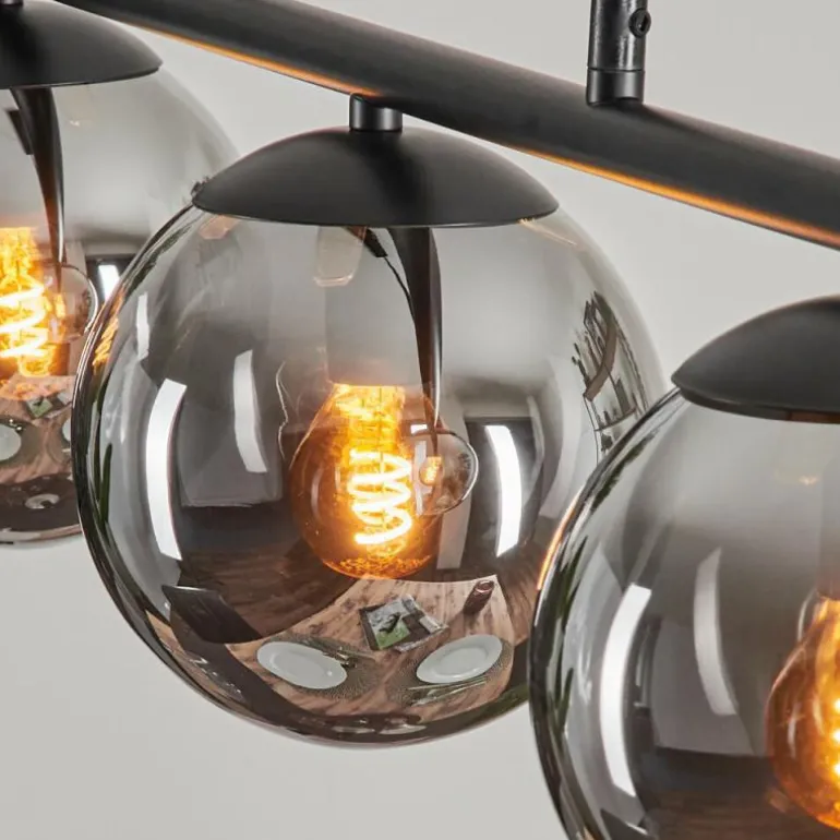 Suspension Gastor Fumé, 3 lumières