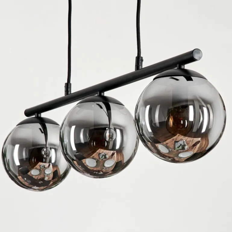 Suspension Gastor Fumé, 3 lumières
