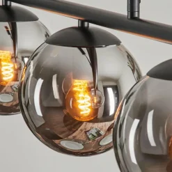 Suspension Gastor Fumé, 5 lumières