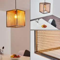 Suspension Gatineau Cuivre, 1 lumière