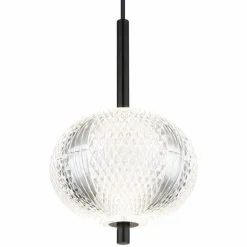 Suspension Globo AIDA LED Noir, 1 lumière