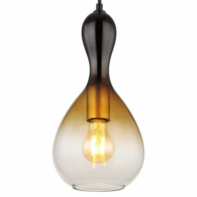 Suspension Globo ALADDIN Noir, 1 lumière