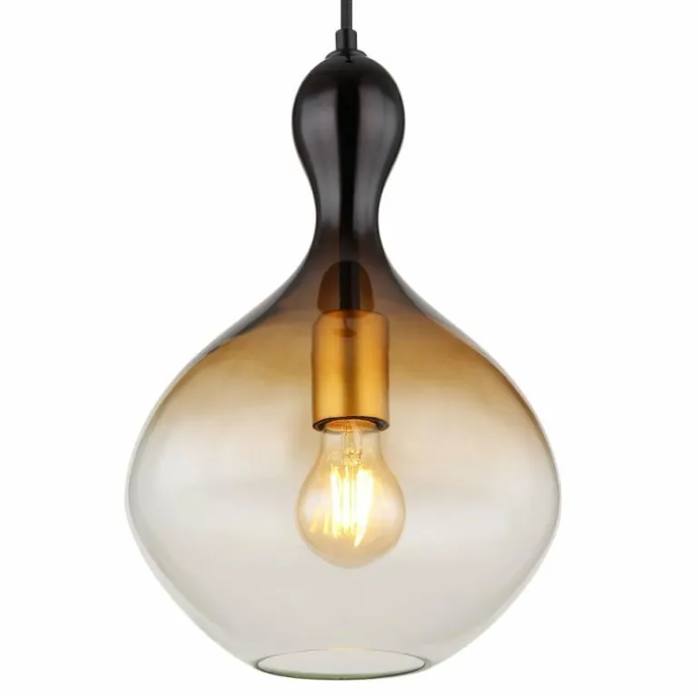 Suspension Globo ALADDIN Noir, 1 lumière