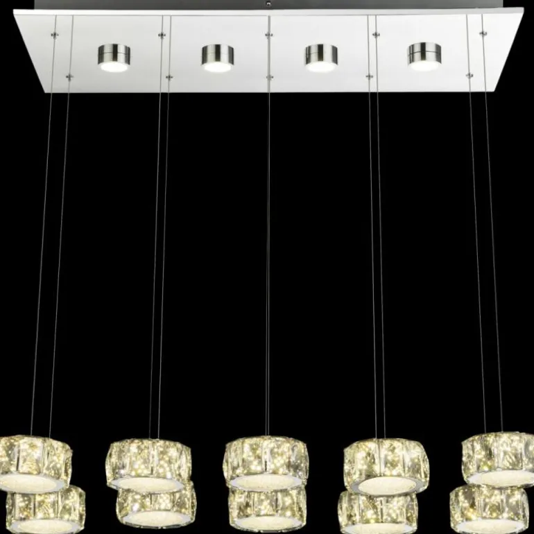 Suspension Globo Amur LED Chrome, 1 lumière