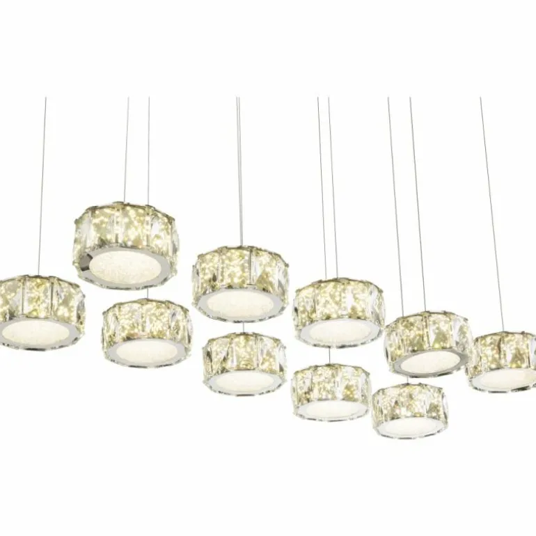 Suspension Globo Amur LED Chrome, 1 lumière