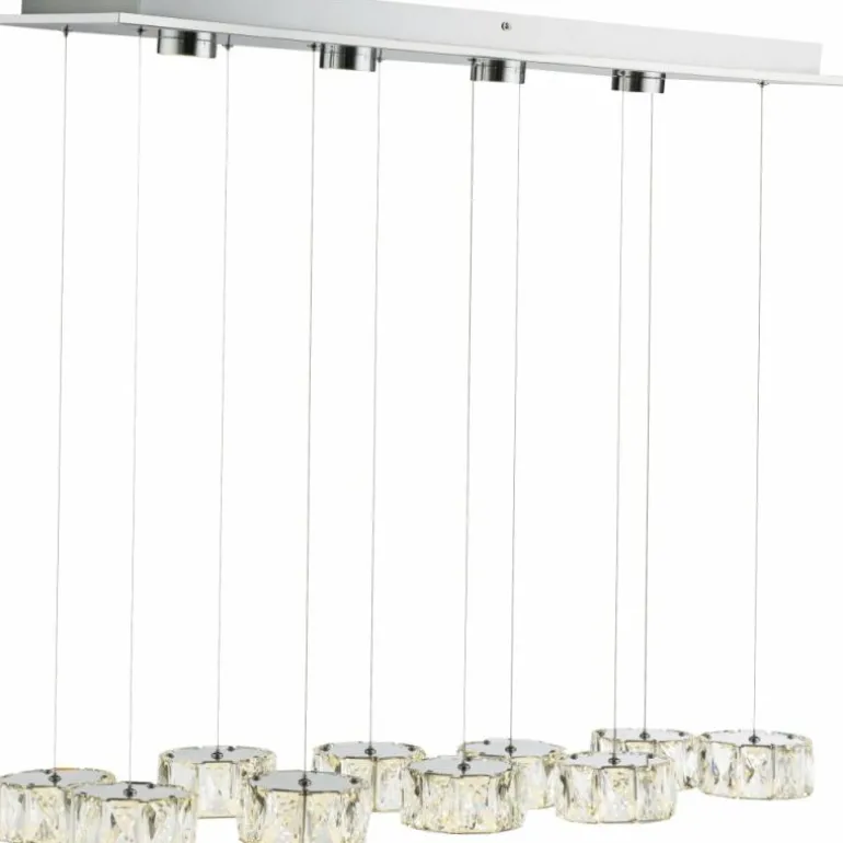 Suspension Globo Amur LED Chrome, 1 lumière