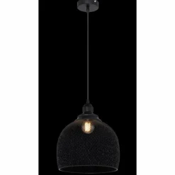 Suspension Globo ANYA Noir, 1 lumière