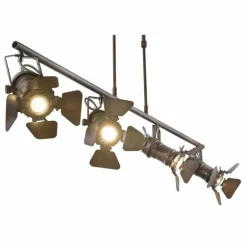 Suspension Globo CARSTEN Rouille, 4 lumières