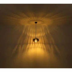 Suspension Globo CHRISTIANA Noir, 1 lumière