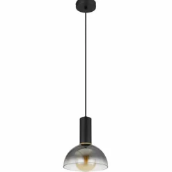 Suspension Globo CLASSIS Noir, 1 lumière
