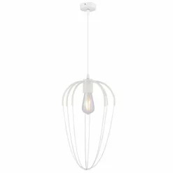 Suspension Globo CREAM Blanc, 1 lumière