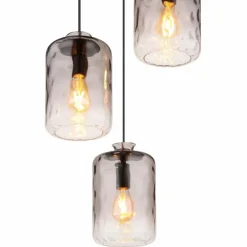 Suspension Globo DARINA Noir, 3 lumières