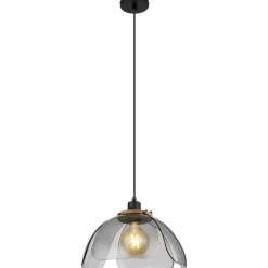 Suspension Globo DAWAR Noir, 1 lumière