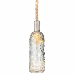 Suspension Globo DEKO LED Écru, 55 lumières