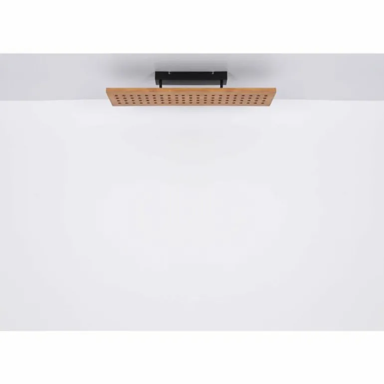 Suspension Globo DOLORES LED Bois foncé, Noir, 1 lumière