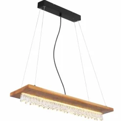 Suspension Globo EDELTRAUD LED Noir, 1 lumière