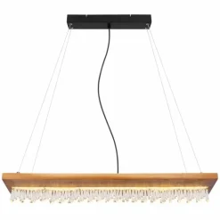 Suspension Globo EDELTRAUD LED Noir, 1 lumière