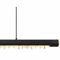 Suspension Globo FELICITAS LED Noir, 1 lumière