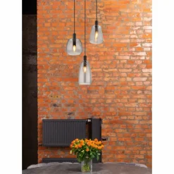 Suspension Globo GARRI Noir, 3 lumières