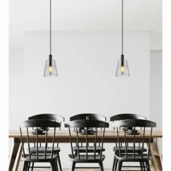 Suspension Globo GARRI Noir, 1 lumière