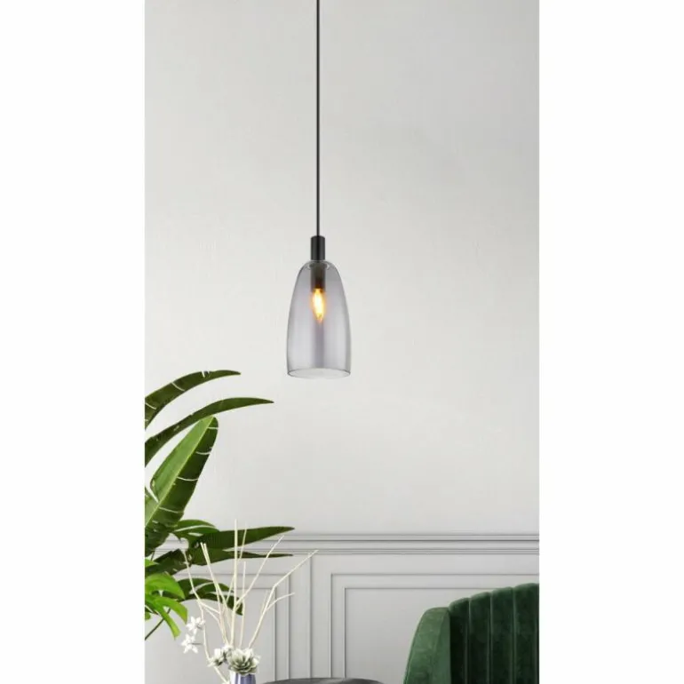 Suspension Globo GARRI Noir, 1 lumière