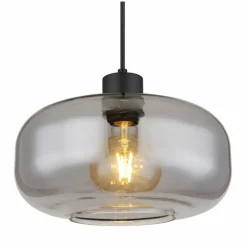 Suspension Globo GIUSEPPE Noir, 1 lumière