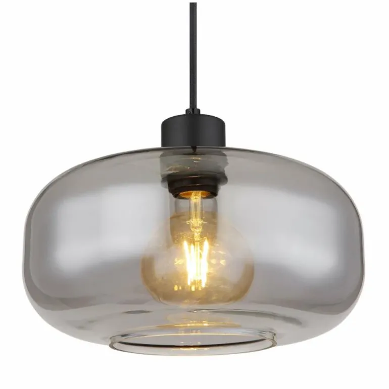 Suspension Globo GIUSEPPE Noir, 1 lumière