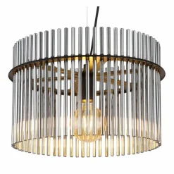 Suspension Globo GORLEY Noir, 1 lumière