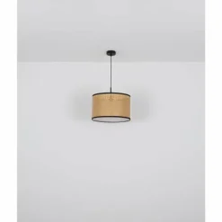 Suspension Globo GRIZZANA Noir, 1 lumière