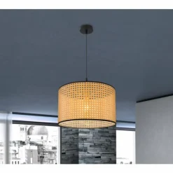 Suspension Globo GRIZZANA Noir, 1 lumière