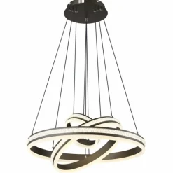 Suspension Globo GROUNI LED Titane, 1 lumière, Télécommandes