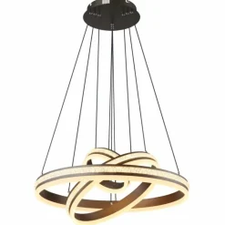 Suspension Globo GROUNI LED Titane, 1 lumière, Télécommandes