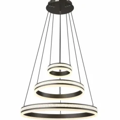 Suspension Globo GROUNI LED Titane, 1 lumière, Télécommandes