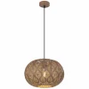 Suspension Globo HAMERBEN Rouille, 1 lumière