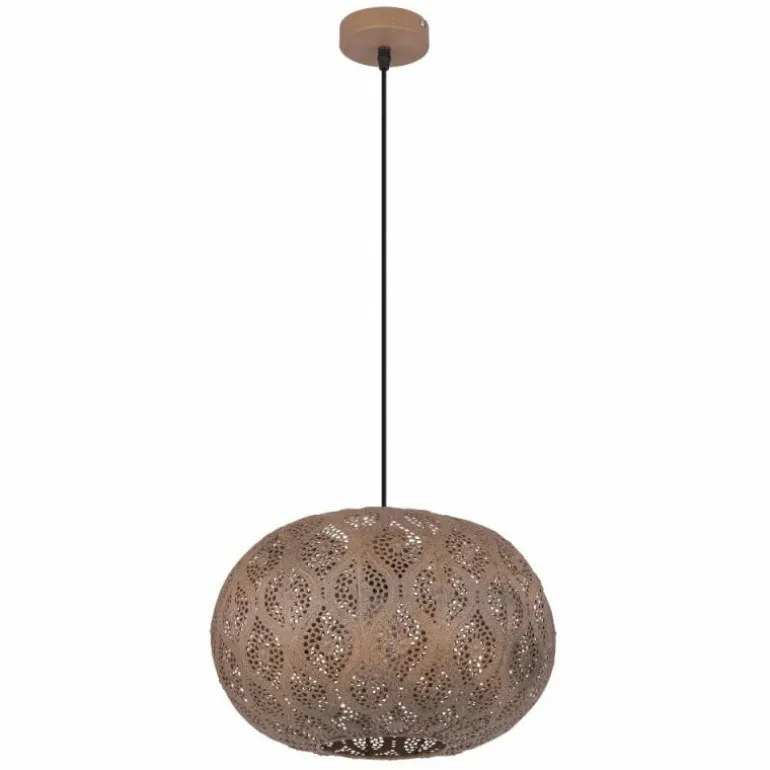 Suspension Globo HAMERBEN Rouille, 1 lumière