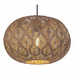 Suspension Globo HAMERBEN Rouille, 1 lumière