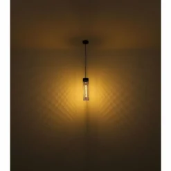 Suspension Globo HANS Noir, 1 lumière