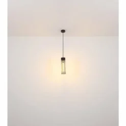 Suspension Globo HANS Noir, 1 lumière