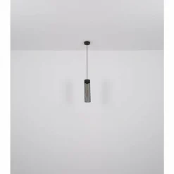 Suspension Globo HANS Noir, 1 lumière