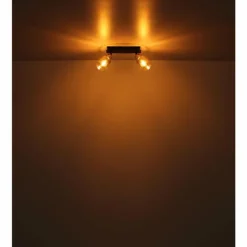 Suspension Globo HOLLSY Noir, 4 lumières