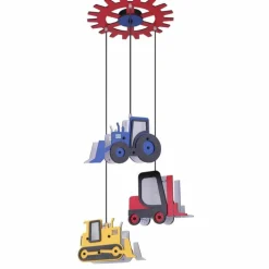 Suspension Globo HUNKEL Rouge, 3 lumières