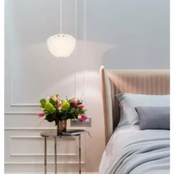 Suspension Globo IRENE Blanc, 1 lumière