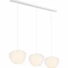 Suspension Globo IRENE Blanc, 3 lumières