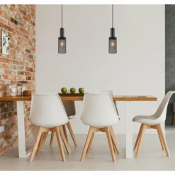 Suspension Globo JEDD Noir, 1 lumière